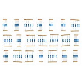 HUABAN Pack of 5 x 21 values 2W 2 Watts 1.0 1.2 1.5 1.8 2.0 2.2 2.4 2.7 3.0 3.3 3.6 3.9 4.3 4.7 5.1 5.6 6.2 6.8 7.5 8.2 9.1 Ohm 1% Metal Film Resistor
