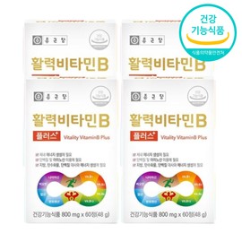 Chong Kun Dang Highly Concentrated Vitamin B Nutrient Vitamin B Complex 8 Months / 종근당 고농축 비타민b군영양제 비타민b복합체 8개월