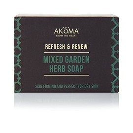 AKOMA Skin firming Luxury Herbal Soap with Mixed Garden Herbs