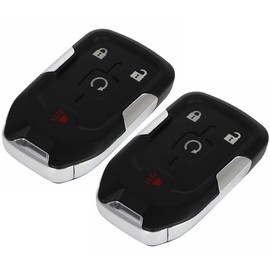 OCPTY Replacement 2Pcs Key Fob Shells Case for GMC for Acadia for GMC for Terrain 2017-2020 13584513 13584512 FCC HYQ1EA HYQ1AA