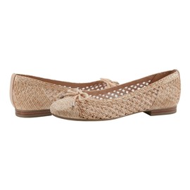 Bandolino Women's MARAFIA Ballet Flat, Light Natural 110, 9