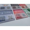 NFC and QR Code Sign 12 x 12 cm -