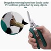 Metal Pruning Shears for Gardening – Sharp Hand Scissors for