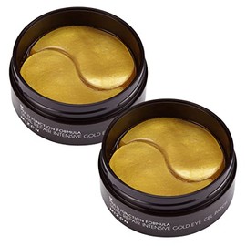 MIZON Parches De Hidrogel Con Oro De 24 Quilates Y Mucina De Caracol Para El Contorno De Ojos, Para Ojos Hinchados Y Ojeras, Hidratantes Y Líneas De  