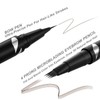 LAVONE Eyebrow Pen,2-IN-1 Dual-ended Waterproof Eyebrow Pencil,with 4 Tip Microblading