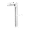 uxcell 1/4" Hex Key Wrench, L Shaped CR-V Repairing Tool