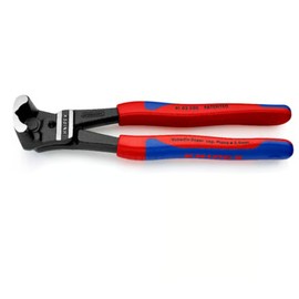 KNIPEX - 62 02 200 Tools - High Leverage Bolt End Cutting Nippers, Multi-Component (6102200)