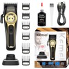 KEMEI 2373 Cortapelo Profesional para Hombre, Cortapelo de Barbero sin