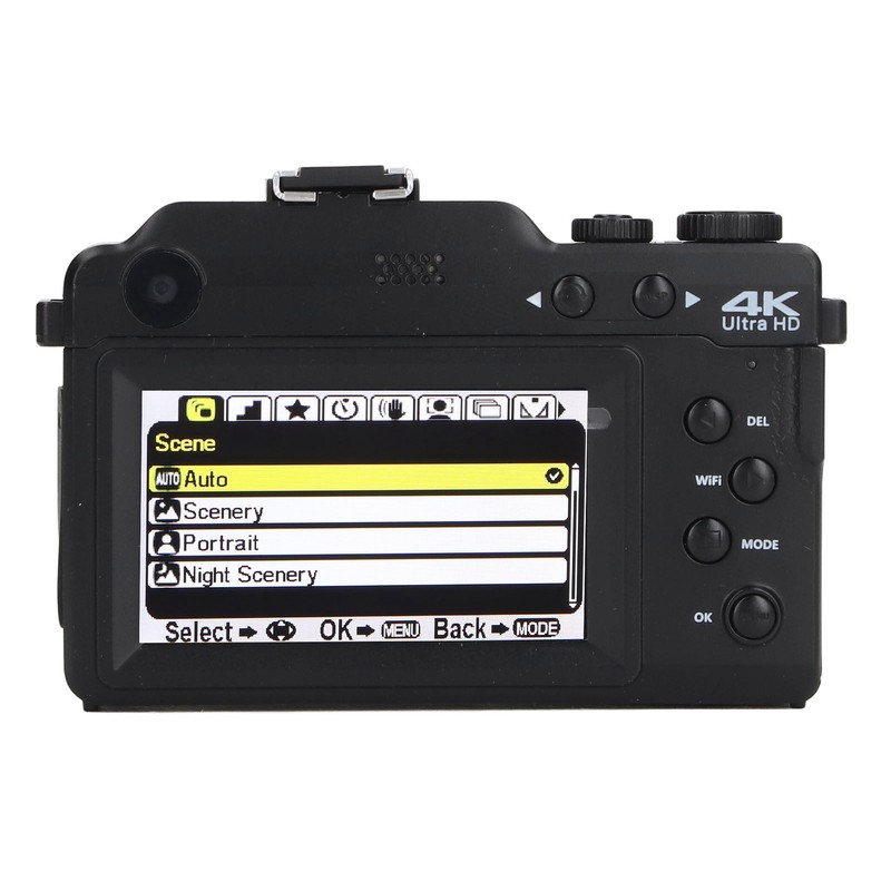 Full HD Digital Camera 3.0 Inch 4K 48M 18X Zoom