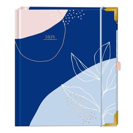 A5 Premium 2025 Diary Blue Premium Diary