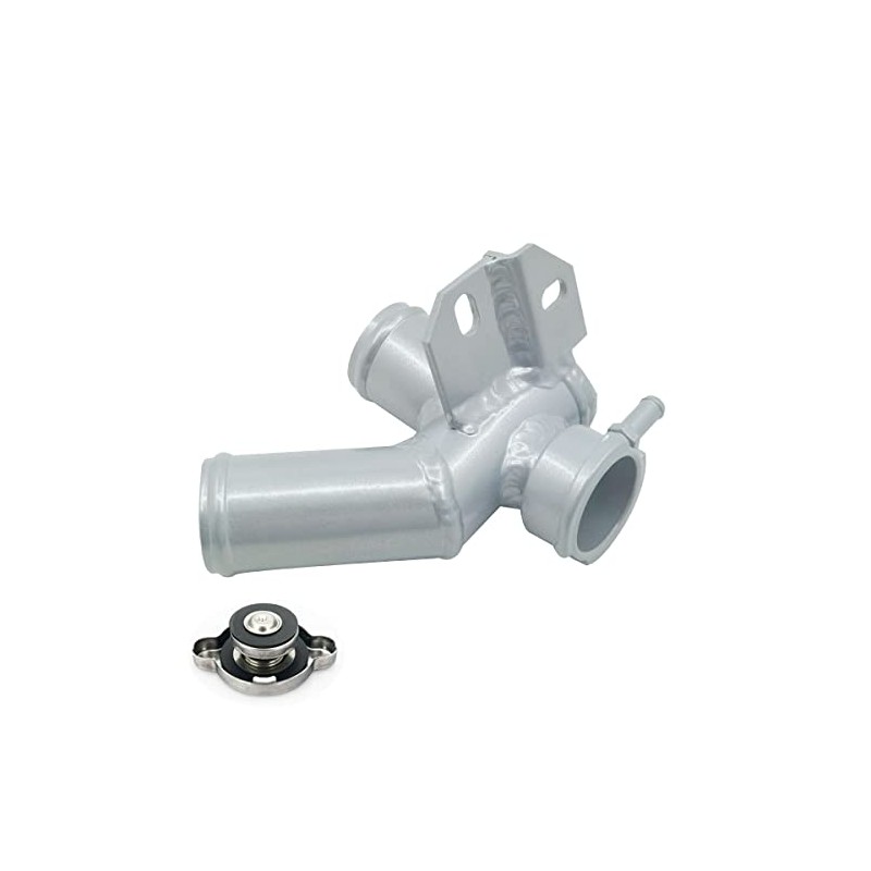 HCHCSPEED Aluminum Radiator Coolant Filler Neck Hose Pipe Compatible with