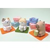 Stone Diffuser Tea-Drinking Animals [ Designed in Japan] Non Electric