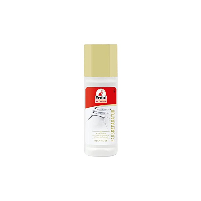 Erdal Recolour Colour Repair - Opaque, White, 75 ml