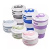 CL Vaso Taza Plegable Termo Silicon Retráctil Reutilizable Port