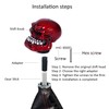 Bashineng Skull Shift Knob Transmissions Gear Shifter Stick Handle Shifting