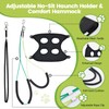 SUNMCCN Dog Grooming Table Arm with Hammock, 35" Adjustable Height