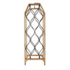 Deco 79 Wood Tall 8 Slot Wine Rack with Gray
