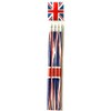 HENBRANDT 16 Union Jack Pencils with Eraser Souvenir Collectable
