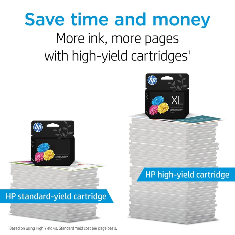 HP 62 Black/Tri-Color Ink (2-Pack) | Works with Envy 5540,