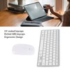Keyboard Mouse Set 2.4G Wireless 78 Keys USB Thin Etched