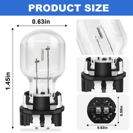 lodfGL PW24W 12182HTRC1 Halogen HiPerVision Stop/Brake DRL Daytime Light Bulb for Halogen, Turn Signal Light Bulb For Mini F54 F55 F56 F57 Cooper Clubman 2014-2019