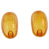 2EXTREME Indicator Lens Set Front Orange - Compatible with Piaggio