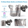 Accmor 2-in-1 Walker Cup Holder with Phone Holder, Wheelchair Cup