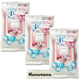 Samurai Fragrance Cooling Sheet, Set of 20, Samurai Woman, Set of 3, Large Sheet + H Towel with Kunutonn Logo