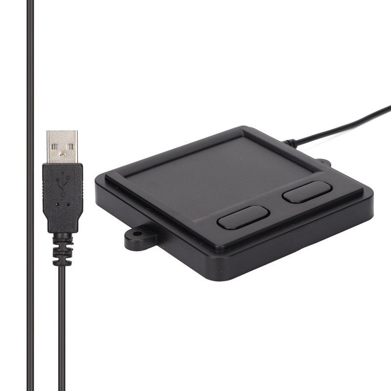 Trackpad USB Wired Embedded Compact Size 2 Buttons Portable Practical