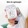 Cute Animal Case for Airpods 1 &2, MAYCARI Transparent Clear