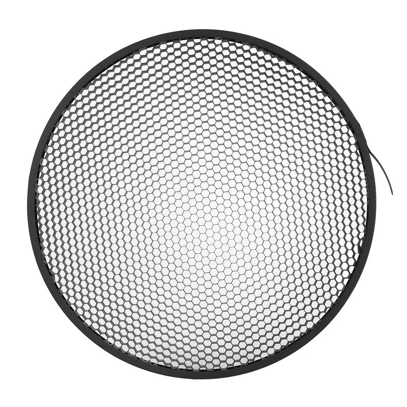 NiceFoto Mini 300mm 60°Photographic Video Flash Light Mesh Grille Cover