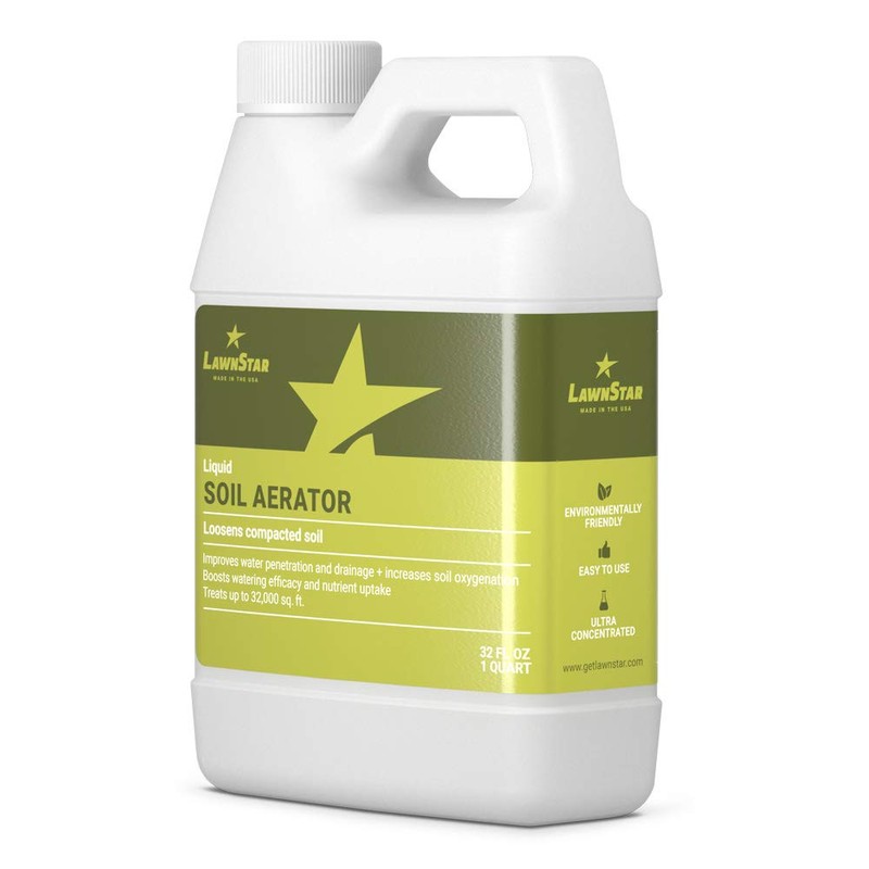 Liquid Lawn Aerator (32 fl oz) - Loosens & Conditions
