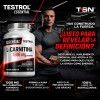 L-carnitina Pura 1200mg | 200 Cápsulas | Testrol Essential Sin