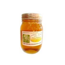 Honey, Nasu Kogen Honey Ranch, Acacia Honey, Pure Hungary, Honey, 17.6 oz (500 g), Also Famous for TV Radio Shopping