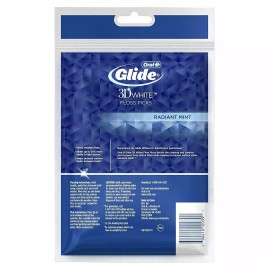 Oral-B Glide Dental Floss Picks Arctic Peppermint Oil Flavor Intense Blast 75 ct
