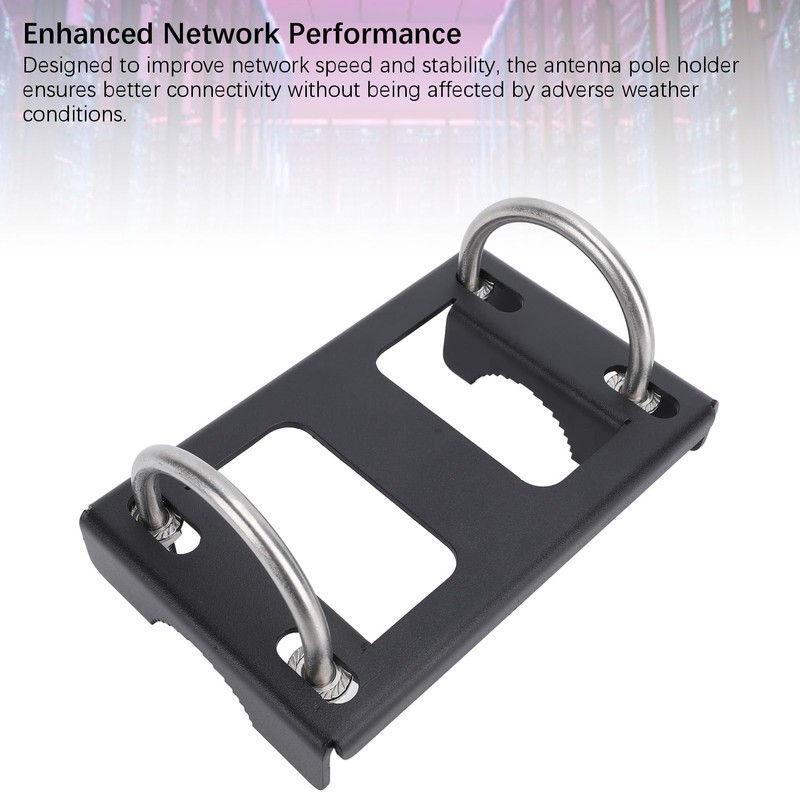 Antenna Pole Mount Kit, Heavy Duty Mount Bracket with Double