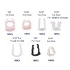 Durlo 70 Pcs Automotive Fuel Line Retaining Clips Kit, Nylon