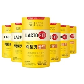 Lactopit Gold 50 sachets, 6 packs (300 days supply) / 락토핏 골드 50포 6통 (300일분)