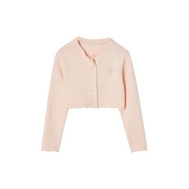 Vertbaudet Festive Girls' Bolero, pink