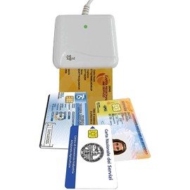 Bit4id miniLector Evo USB 2.0 Digital Signature Card Reader, Health Card Reader, SPID Creation, Access to Public Websites