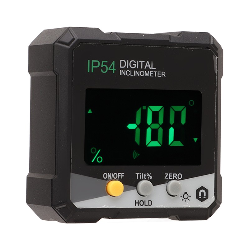 Digital Inclinometer LCD Display Protractor Magnetic Level Box Angle Finder