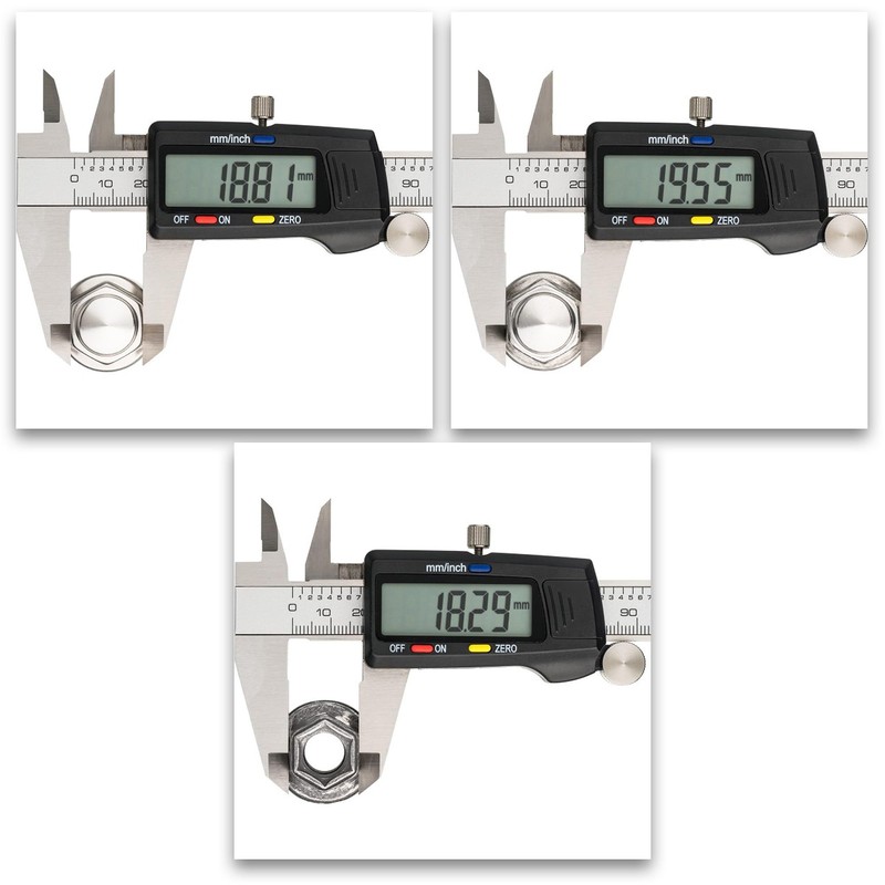 VIGOR Impact Wrench Socket Set - Number of Tools: 2