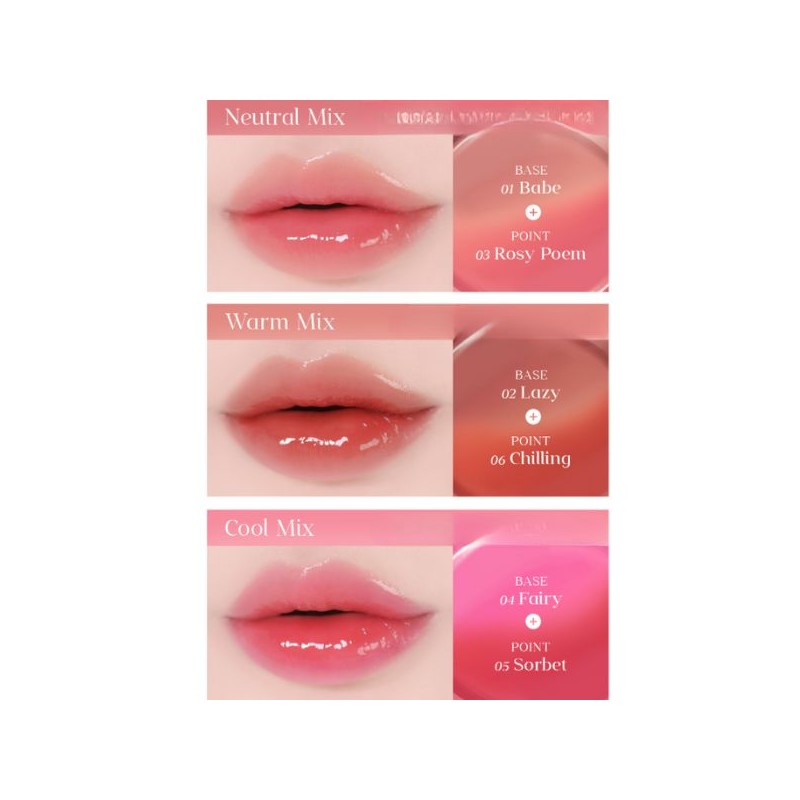 EGLIPS Dew Glaze Tint 4.1g, Color:03 Rosy Poem