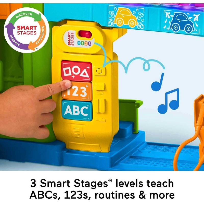 Fisher-Price Fisher Price Light Up Learning Garage Interactive Toy Vehicle