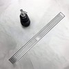HTOH Linear Shower Drain 36 Inch, 304 Stainless Steel Shower
