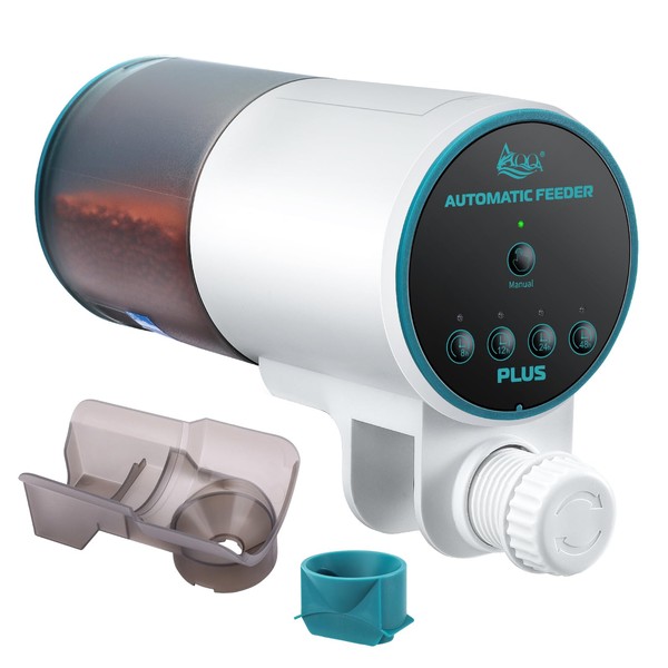 AQQA Automatic Fish Feeder for Aquarium - Auto Fish Food