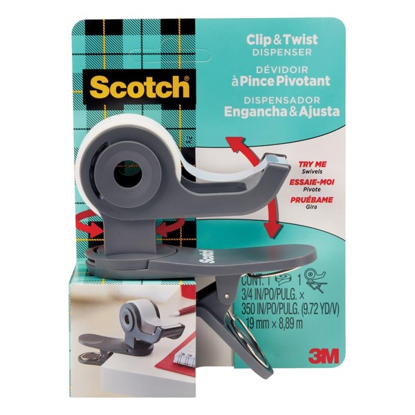 Scotch Desktop Tape Dispenser, Great for Gift Wrapping, 1 Dispenser