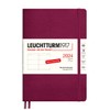 LEUCHTTURM1917 367657 Weekly Planner Medium (A5) 2024, Soft Cover, Port