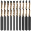 3/16" Drywall Router Bits, 10Pcs Drywall Cutting Tools Guide Point