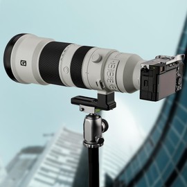 Haoge LF-S480 Lens Collar Replacement Foot for Sony FE 400-800mm f/6.3-8 G OSS Lens 400 800 built-in Arca Type Quick Release Base Support Plate